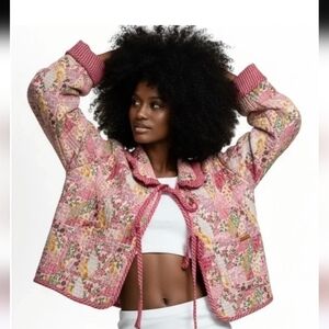 Simply Southern Ophelia Quilted Jacket - XL